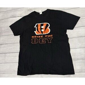 Bengals Seize The Dey Hoxworth Blood Center University Of Cincinnati T-shirt XL